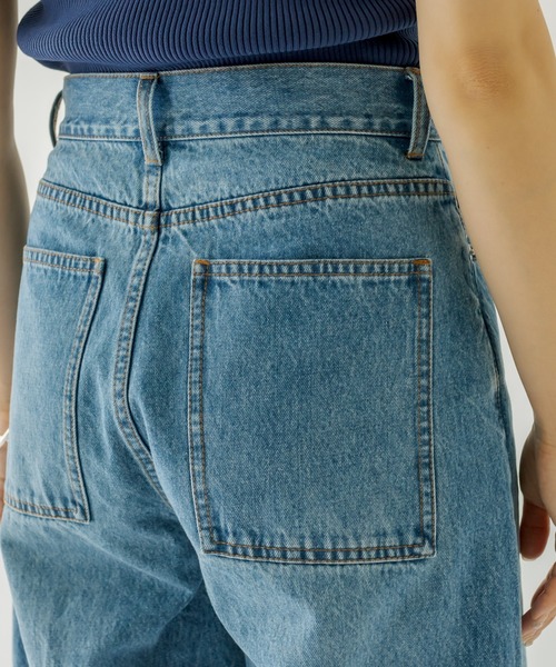 mystic（ミスティック）の「ハイウエストデニムパンツ（デニムパンツ・レディース・ネイビー/ブルー・1/2）」の15枚目の写真