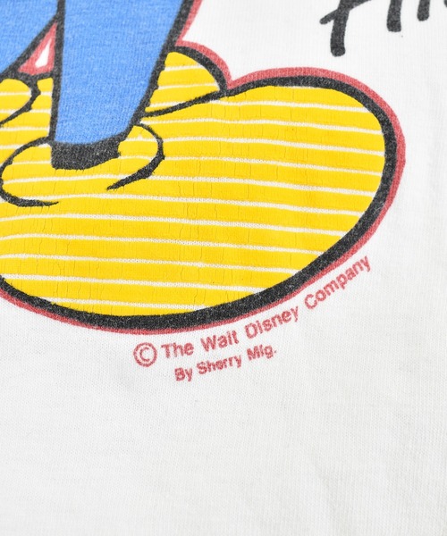 OLDMICKEY （オールドミッキー）の「【ヴィンテージ古着】MICKEY / ミッキー プリントＴシャツ（Tシャツ/カットソー・メンズ・ホワイト・LARGE）」の5枚目の写真
