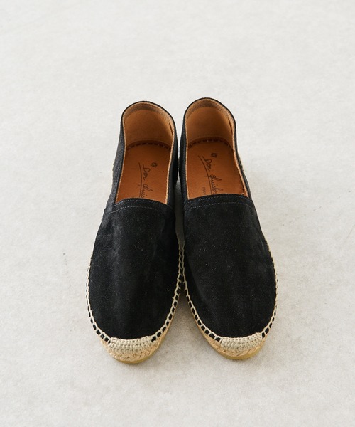 Lui's(ルイス)の「【Don Quichosse / ドン キューショス】 エスパドリーユ(モカシン/デッキシューズ・メンズ・ブラック・41/42/43)」の10枚目の写真