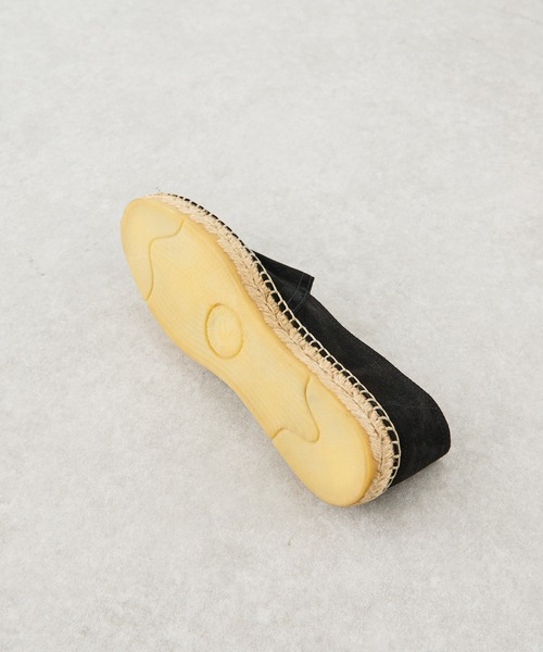 Lui's(ルイス)の「【Don Quichosse / ドン キューショス】 エスパドリーユ(モカシン/デッキシューズ・メンズ・ブラック・41/42/43)」の6枚目の写真