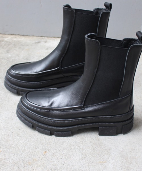 REMME（レメ）の「REMME(レメ) サイドゴアブーツ（ブーツ・レディース・ブラック・36/37/38）」の8枚目の写真