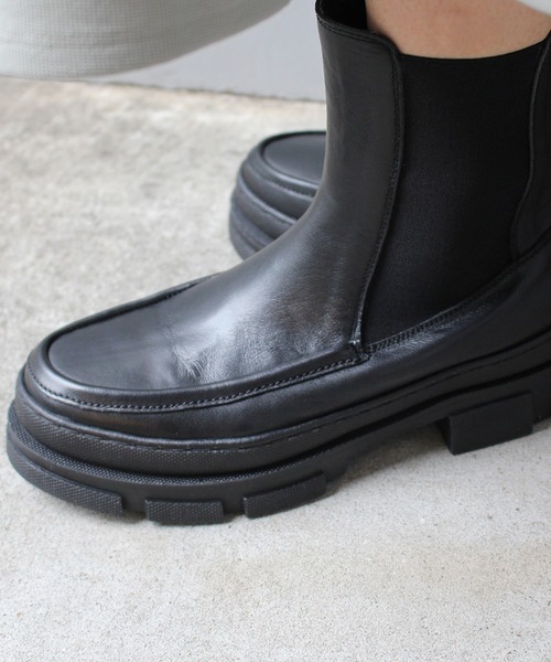 REMME（レメ）の「REMME(レメ) サイドゴアブーツ（ブーツ・レディース・ブラック・36/37/38）」の9枚目の写真