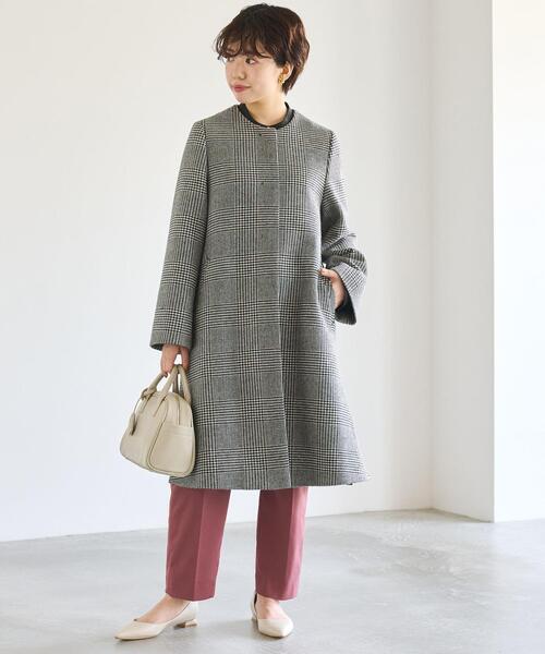green label relaxing(グリーンレーベルリラクシング)の「ポインテッド フラットシューズ(1.5cmヒール)-撥水-(パンプス・レディース・ブラック/ダークグリーン/オフホワイト/その他1・22cm/22.5cm/23cm/23.5cm/24cm/24.5cm/25cm/25.5cm)」の18枚目の写真
