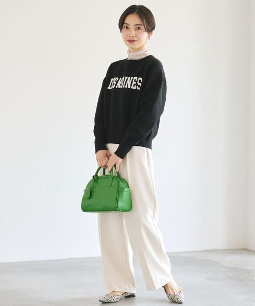 green label relaxing(グリーンレーベルリラクシング)の「ポインテッド フラットシューズ(1.5cmヒール)-撥水-(パンプス・レディース・ブラック/ダークグリーン/オフホワイト/その他1・22cm/22.5cm/23cm/23.5cm/24cm/24.5cm/25cm/25.5cm)」の5枚目の写真