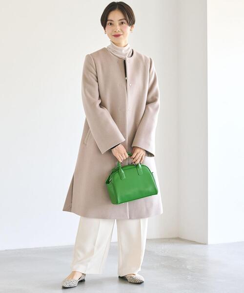 green label relaxing(グリーンレーベルリラクシング)の「ポインテッド フラットシューズ(1.5cmヒール)-撥水-(パンプス・レディース・ブラック/ダークグリーン/オフホワイト/その他1・22cm/22.5cm/23cm/23.5cm/24cm/24.5cm/25cm/25.5cm)」の6枚目の写真