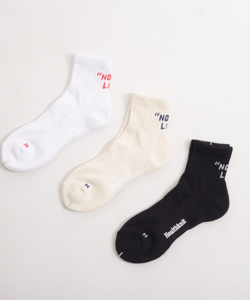 Healthknit(ヘルスニット)の「『Healthknit/ヘルスニット』3パックミドルソックス 3点セット(ソックス/靴下・メンズ・C/B/F/D/A/E/L/M/J/N/K/H/G/I/O/Q/P/S/T/U/V/W/R/Z/Y/X/その他4/その他1/その他2/その他3・M/S/FREE)」の8枚目の写真