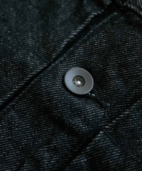 【コットンUSA】ドライタッチビックシルエットデニムジャケット/サステナブル/セットアップ対応