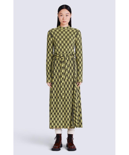 残り僅か!KENZO ジャカード ギンガム ミディスカート ロング KENZO(ケンゾー)の「ジャカード ギンガム ミディスカート