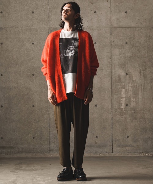 GLIMCLAP(グリムクラップ)の「mt7984-PhotographerAKI SAKAIRIcollaboration T-Shirt Tシャツ(Tシャツ/カットソー・メンズ・ホワイト/ミックスグレー/ブラック・S/L/M)」の18枚目の写真