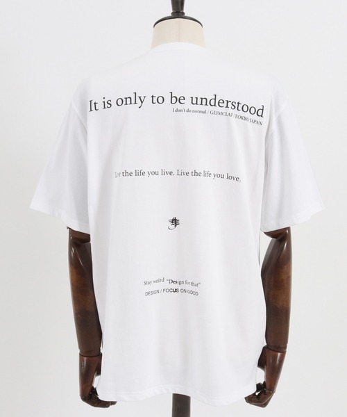 GLIMCLAP(グリムクラップ)の「mt7984-PhotographerAKI SAKAIRIcollaboration T-Shirt Tシャツ(Tシャツ/カットソー・メンズ・ホワイト/ミックスグレー/ブラック・S/L/M)」の16枚目の写真