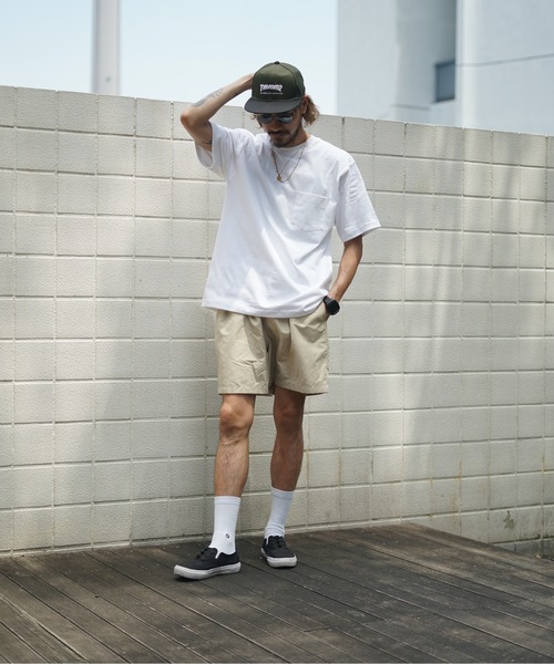 THRASHER（スラッシャー）の「MAG LOGO TWILL FLAT CAP/スラッシャー帽子(キャップ）（キャップ・メンズ・ブラック/アイボリー/カーキ/ベージュ・FREE）」の13枚目の写真