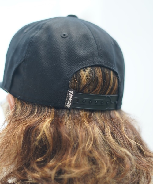 THRASHER（スラッシャー）の「MAG LOGO TWILL FLAT CAP/スラッシャー帽子(キャップ）（キャップ・メンズ・ブラック/アイボリー/カーキ/ベージュ・FREE）」の20枚目の写真