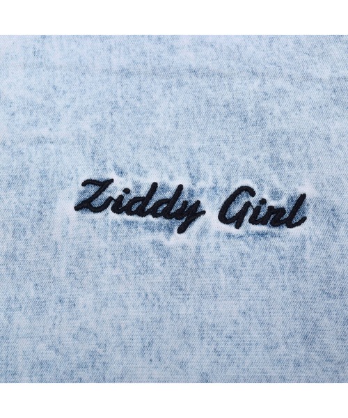 ZIDDY（ジディ）の「ZIDDY/【ニコ☆プチ掲載】4.5ozケミカルデニムボリュームシャツ(130~160cm)（シャツ/ブラウス・キッズ・ネイビー/ブルー・130/140/150/160）」の8枚目の写真