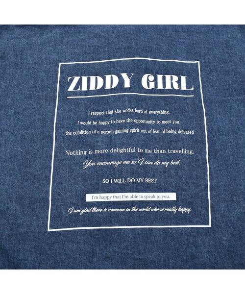 ZIDDY（ジディ）の「ZIDDY/【ニコ☆プチ掲載】4.5ozケミカルデニムボリュームシャツ(130~160cm)（シャツ/ブラウス・キッズ・ネイビー/ブルー・130/140/150/160）」の20枚目の写真