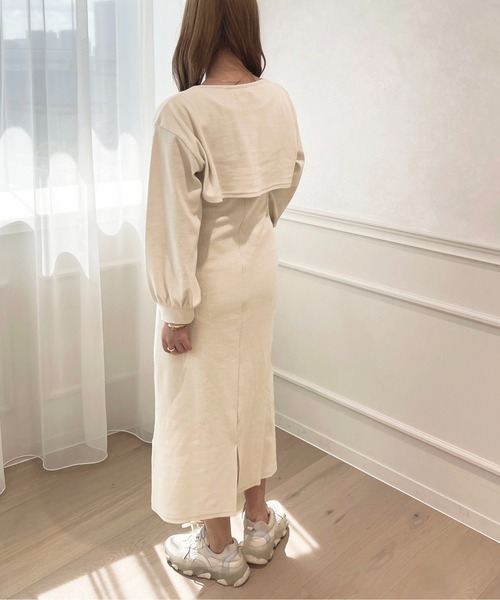 セール】フロントオープンロングワンピース【ZOZOTOWN限定アイテム