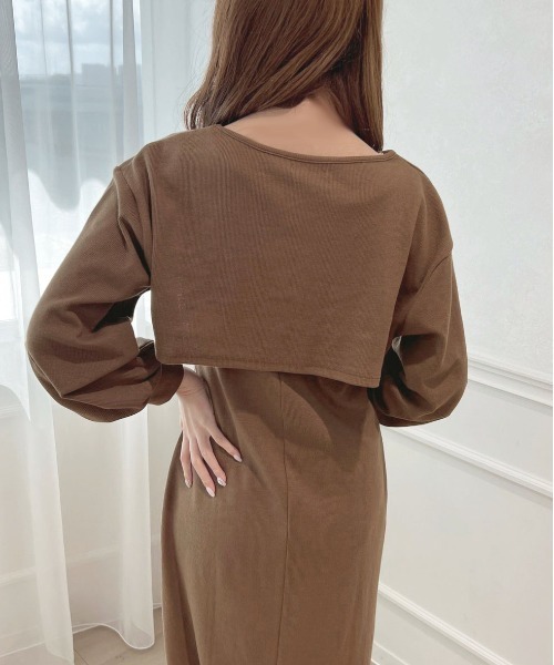 セール】フロントオープンロングワンピース【ZOZOTOWN限定アイテム