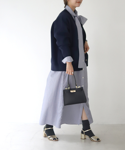 SLOBE IENA（スローブイエナ）の「【AULENTTI/オウレンティ】 CLASSIC 2WAY ショルダーバッグ（ショルダーバッグ・レディース・ブラック・FREE）」の3枚目の写真