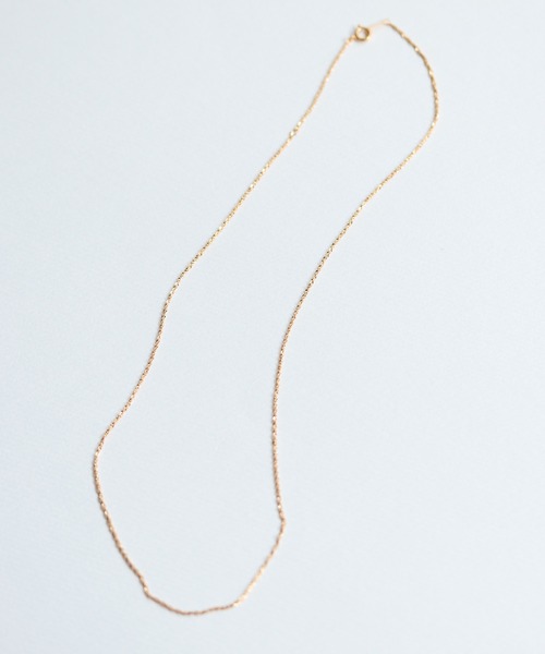 NOIR DE POUPEE(ノワールドプーペ)の「silver925 キラチェーン ネックレス (ニッケルフリー)(ネックレス・レディース・シルバー/ゴールド・FREE)」の12枚目の写真