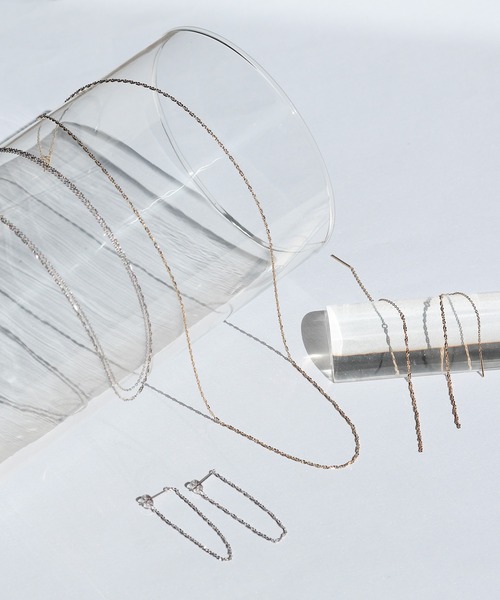 NOIR DE POUPEE(ノワールドプーペ)の「silver925 キラチェーン ネックレス (ニッケルフリー)(ネックレス・レディース・シルバー/ゴールド・FREE)」の11枚目の写真