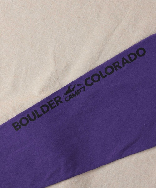 CAMP7（キャンプセブン）の「【CAMP7】スリーブプリントロンＴ（Tシャツ/カットソー・メンズ・ホワイト/パープル/ブラック・XL/L/M/S）」の9枚目の写真