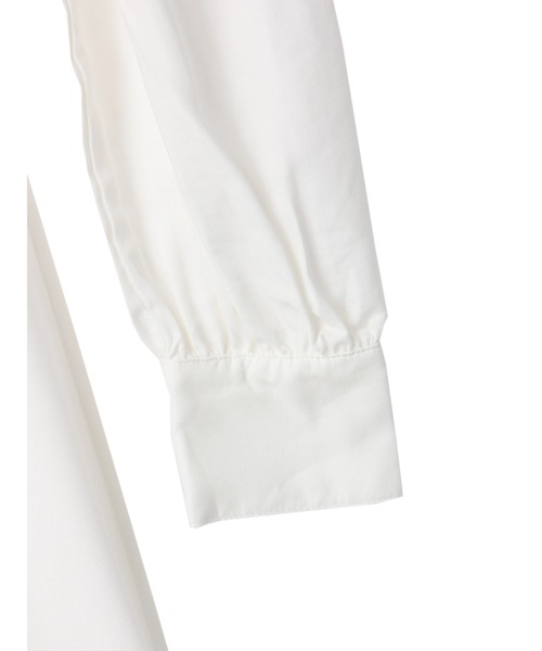 DURAS（デュラス）の「ベルト付きシャツワンピース（ワンピース・レディース・ホワイト/ブラック・FREE）」の19枚目の写真