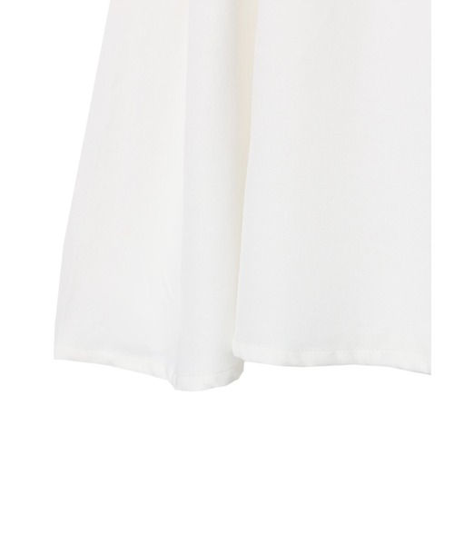 DURAS（デュラス）の「ベルト付きシャツワンピース（ワンピース・レディース・ホワイト/ブラック・FREE）」の20枚目の写真