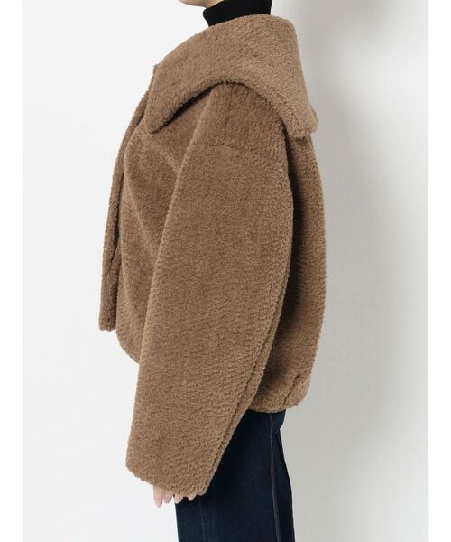 LAGUNAMOON（ラグナムーン）の「セーラーカラーファーブルゾン（ブルゾン・レディース・ブラック/ダークオレンジ/ブラウン・FREE）」の11枚目の写真