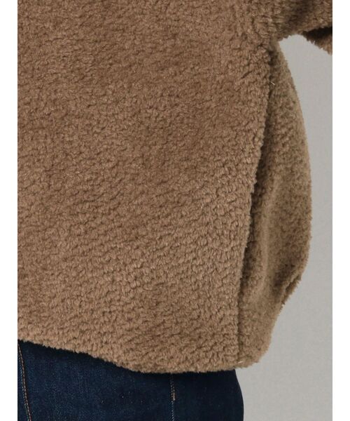 LAGUNAMOON（ラグナムーン）の「セーラーカラーファーブルゾン（ブルゾン・レディース・ブラック/ダークオレンジ/ブラウン・FREE）」の7枚目の写真