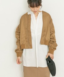 UR Lab. | バックジップMA1ブルゾン(ブルゾン)