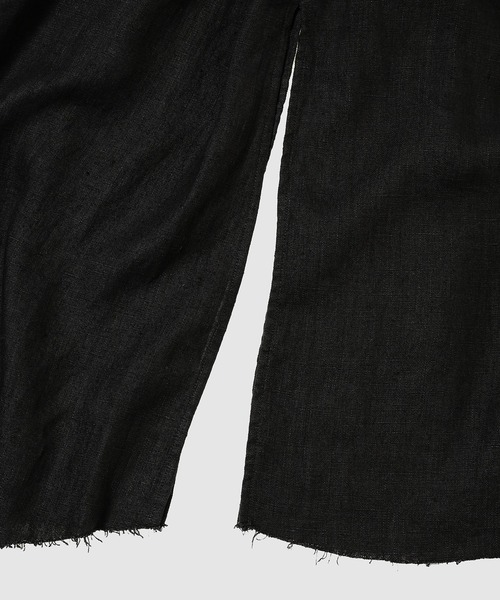 GREG LAUREN(グレッグローレン)の「BLACK LINEN CHRISTIAN STUDIO BLACK(シャツ/ブラウス・メンズ・ブラック・0)」の3枚目の写真