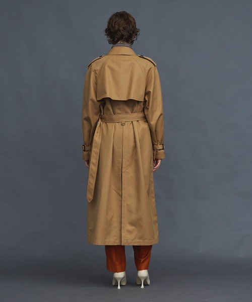 N.O.R.C by the line（ノークバイザライン）の「ロングトレンチコート