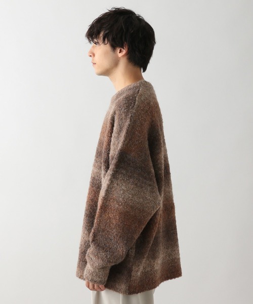 RAGEBLUE(レイジブルー)の「グラデーションニットクルーネック(ニット/セーター・メンズ・ブラウン系その他/ブルー系その他/ブラック系その他・MEDIUM/LARGE)」の21枚目の写真