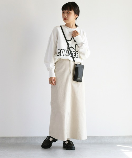 CONVERSE(コンバース)の「【CONVERSE☆ALLSTAR】ポップグラフィックスウェット(スウェット・レディース・ブルー/ホワイト/ホワイト系1/ホワイト系2/ブラック系1/ブラック系2・M)」の2枚目の写真