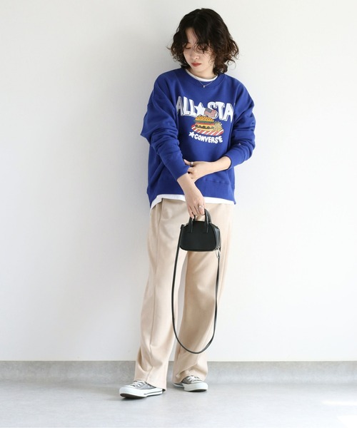 CONVERSE(コンバース)の「【CONVERSE☆ALLSTAR】ポップグラフィックスウェット(スウェット・レディース・ブルー/ホワイト/ホワイト系1/ホワイト系2/ブラック系1/ブラック系2・M)」の20枚目の写真