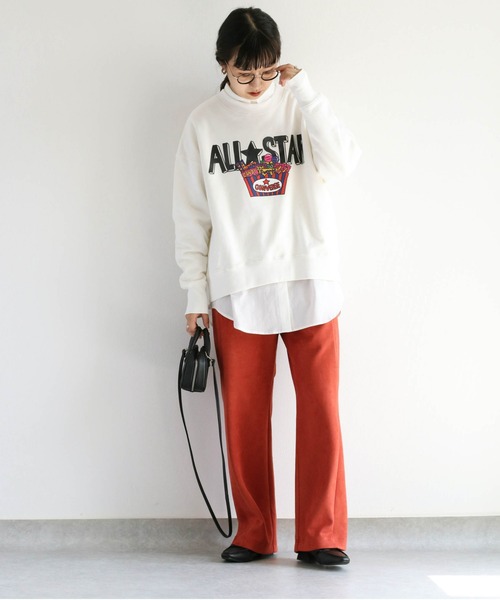 CONVERSE(コンバース)の「【CONVERSE☆ALLSTAR】ポップグラフィックスウェット(スウェット・レディース・ブルー/ホワイト/ホワイト系1/ホワイト系2/ブラック系1/ブラック系2・M)」の11枚目の写真