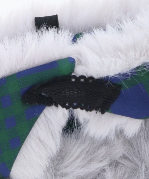 One Octave(ワンオクターヴ)の「One Octave/リボン付ケープコート(ペットウェア・レディース・レッド/グレー・2XS/XS/S/M/L/2L/2M)」の12枚目の写真