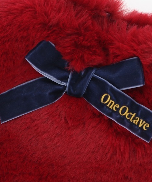 One Octave(ワンオクターヴ)の「One Octave/リボン付ケープコート(ペットウェア・レディース・レッド/グレー・2XS/XS/S/M/L/2L/2M)」の14枚目の写真