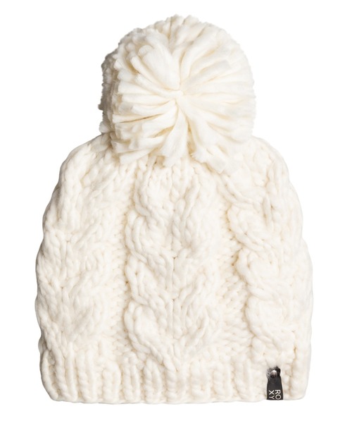 ROXY(ロキシー)の「WINTER BEANIE/ロキシーニットキャップ・ビーニー(ニットキャップ/ビーニー・レディース・ホワイト/ブラック/パープル・FREE)」の5枚目の写真