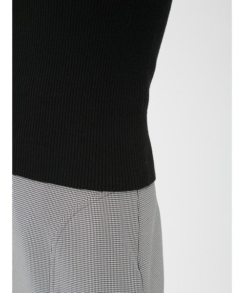 FRAY I.D（フレイアイディー）の「スクエアデコルテリブニット（ニット