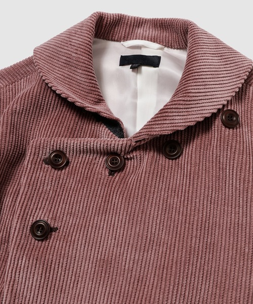 Omar Afridi（オマールアフリディ）の「DOUBLE BREASTED JACKET（ブルゾン・メンズ・スモークピンク/ネイビー・46/48）」の8枚目の写真