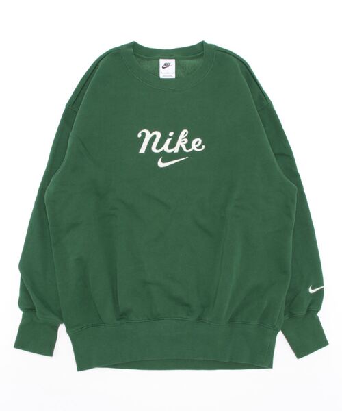 NIKE（ナイキ）の「【NIKE】ナイキ スポーツウェア オーバーサイズド クルーネック スウェットシャツ ウィメンズ（スウェット・レディース・グリーン系その他/ブラック/グレー・L/M/S）」の10枚目の写真