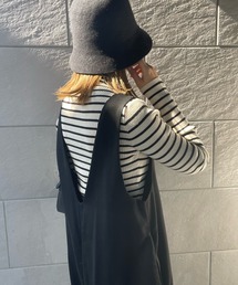 y/m by misato | 袖ボタンハイネックニットトップス(ニット/セーター)