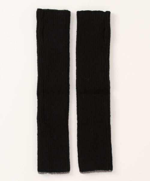 Felt-Maglietta（フェルトマリエッタ）の「バイカラーリブアームウォーマー（アームカバー・レディース・ブルー/グレー/ネイビー/グリーン/ホワイト/キャメル/ブラック・FREE）」の16枚目の写真