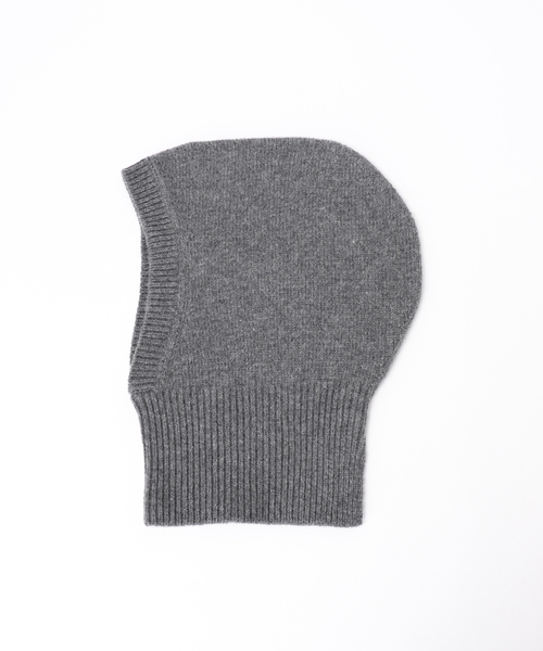 SLOBE IENA(スローブイエナ)の「ファインニットバラクラバ(ニットキャップ/ビーニー・レディース・チャコールグレー/ブラック/ホワイト・FREE)」の19枚目の写真