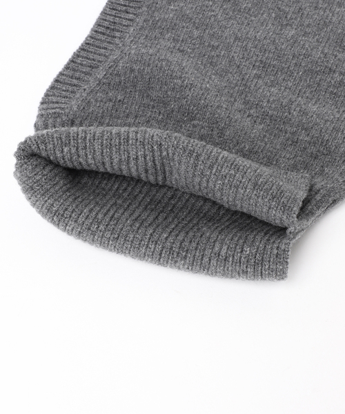 SLOBE IENA(スローブイエナ)の「ファインニットバラクラバ(ニットキャップ/ビーニー・レディース・チャコールグレー/ブラック/ホワイト・FREE)」の22枚目の写真