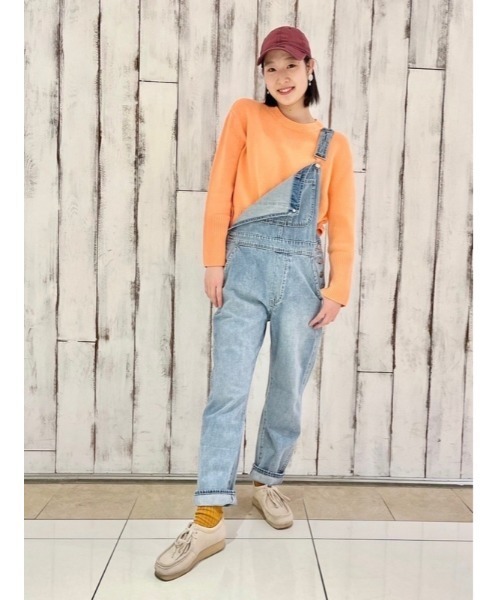 GAP（ギャップ）の「スプリットヘム クルーネック セーター（ニット/セーター・レディース・マルチ/ブルー/イエロー/オレンジ・S/M/XXS/XS/L/XL）」の16枚目の写真