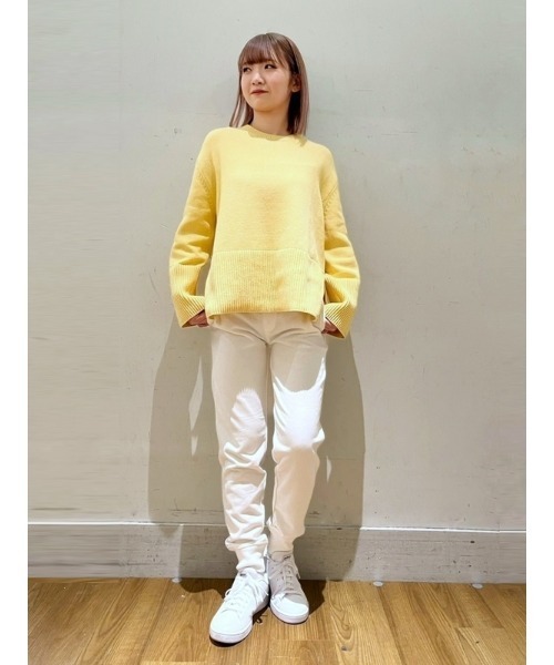 GAP（ギャップ）の「スプリットヘム クルーネック セーター（ニット/セーター・レディース・マルチ/ブルー/イエロー/オレンジ・S/M/XXS/XS/L/XL）」の13枚目の写真