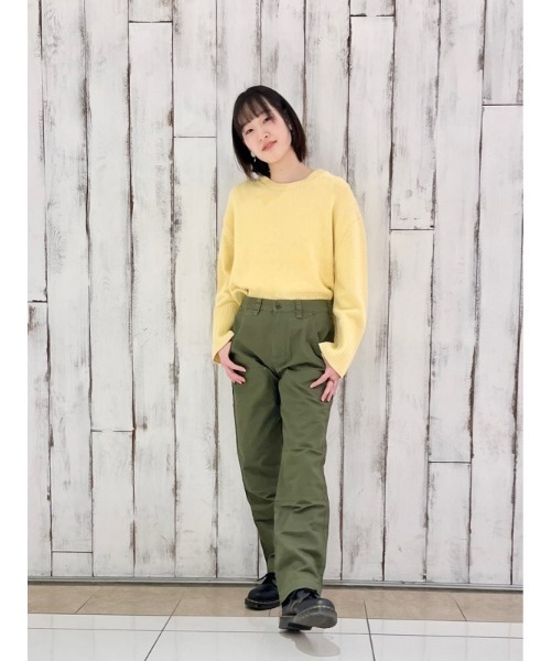 GAP（ギャップ）の「スプリットヘム クルーネック セーター（ニット/セーター・レディース・マルチ/ブルー/イエロー/オレンジ・S/M/XXS/XS/L/XL）」の10枚目の写真