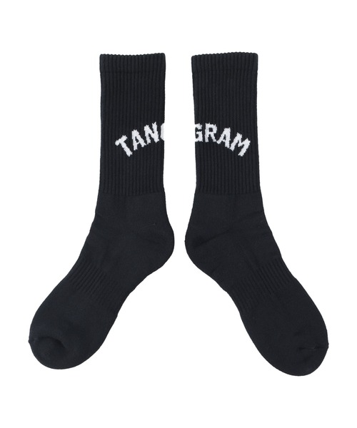 TANGRAM(タングラム)の「ARCH LOGO SOX -CREW-(ソックス/靴下・メンズ・ブラウン/ホワイト/グリーン/ブラック/ベージュ・FREE)」の3枚目の写真