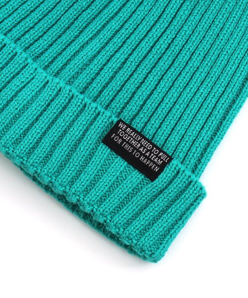 BREEZE(ブリーズ)の「カラフルニット帽(ニットキャップ/ビーニー・キッズ・イエロー/ピンク/アイボリー/エメラルド・58/50/54)」の9枚目の写真